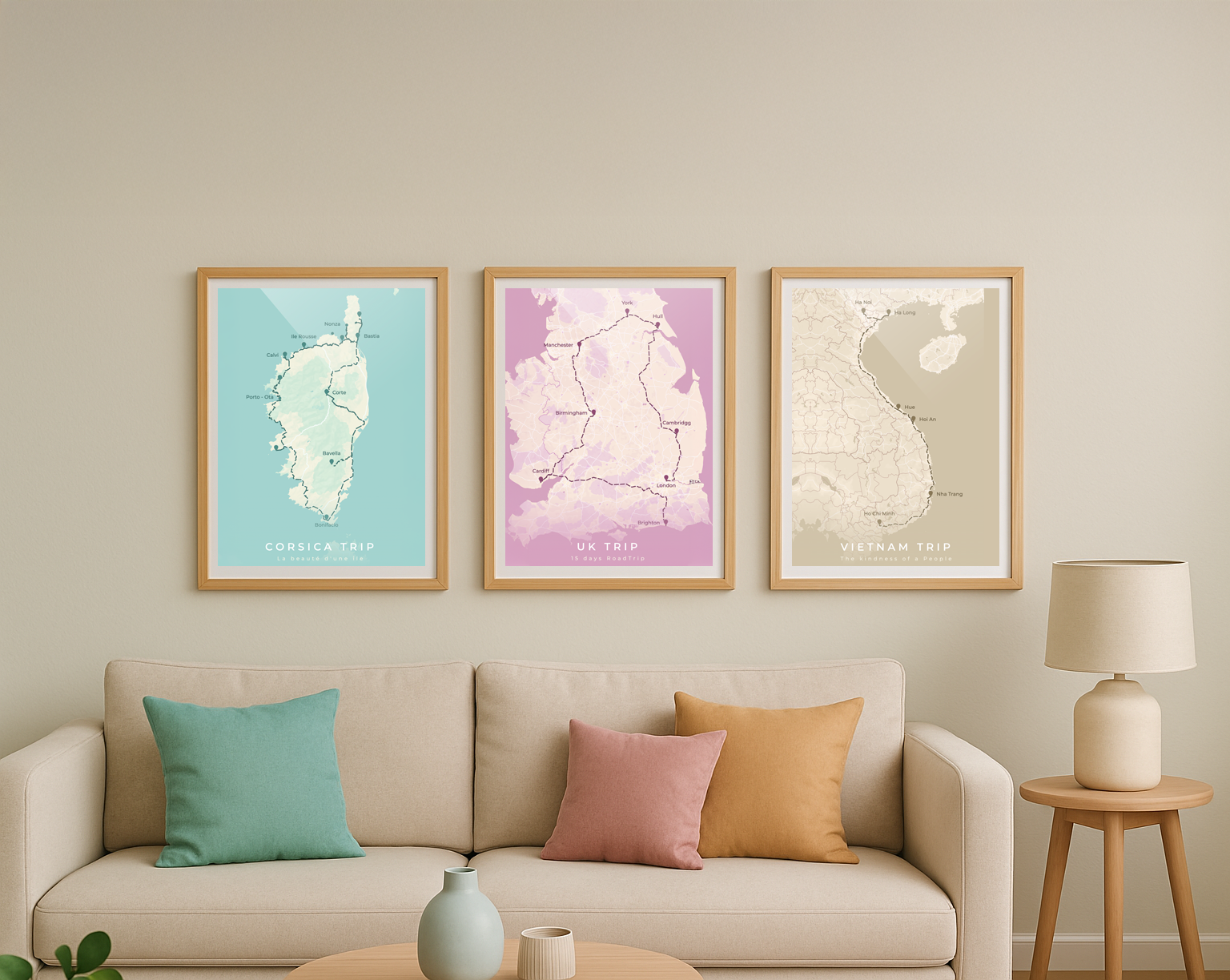 Posters TraveledMap